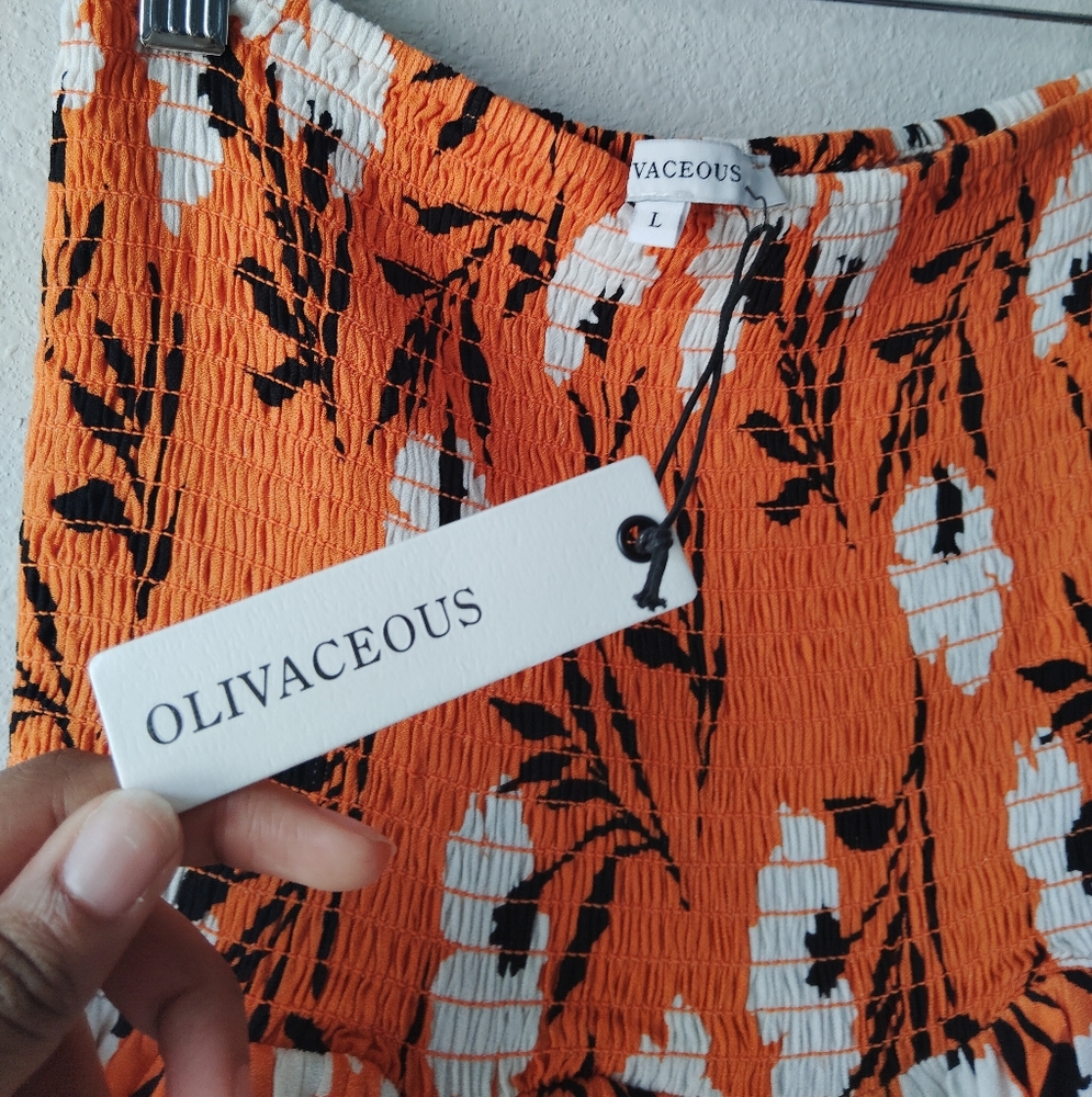 Olivia Ceous Ruffle Tube Top - Picture 3 of 4